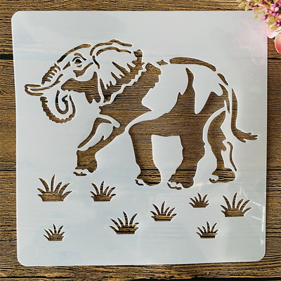 20 * 20 cm Arklio DIY Sluoksniavimo trafaretai Sienų Tapyba Iškarpų albumas Spalvinimas Reljefinis albumas Dekoratyvinis Šablonas