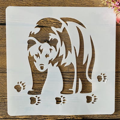 20 * 20 cm Arklio DIY Sluoksniavimo trafaretai Sienų Tapyba Iškarpų albumas Spalvinimas Reljefinis albumas Dekoratyvinis Šablonas