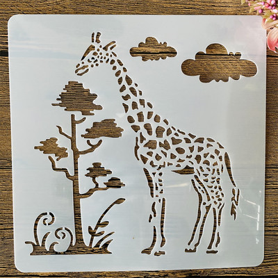 20 * 20 cm Arklio DIY Sluoksniavimo trafaretai Sienų Tapyba Iškarpų albumas Spalvinimas Reljefinis albumas Dekoratyvinis Šablonas