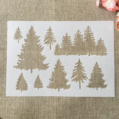 A4 29*21cm Păpădie DIY Stratificare Șabloane Pictură de perete Album de însemnări de colorat embosare Album Șablon decorativ