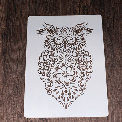 A4 29cm bicykel kvet slová DIY vrstvené šablóny nástenná maľba scrapbooking vyfarbovanie embossovanie album dekoratívna šablóna