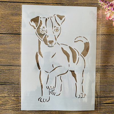 A4 29 cm divi Gecko DIY slāņošanas trafareti sienu gleznojuma albums Krāsošana ar reljefu albumu dekoratīvā veidne