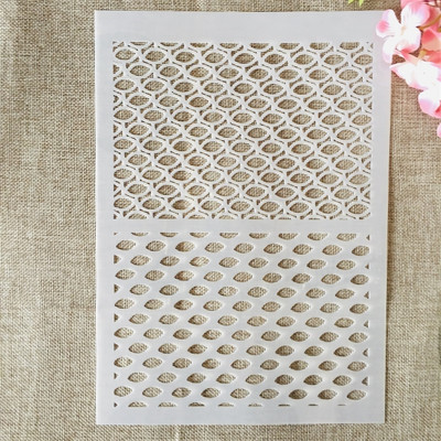 A4 29 cm točkasti okrugli DIY šablone za slojeve Spomenar za bojenje Album za utiskivanje Ukrasni predložak