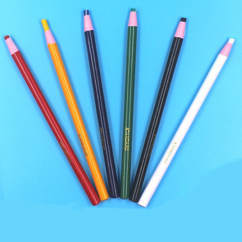 Zīmuļu šūšanas krīts Pagaidu auduma marķieris Pildspalva Drēbnieka krīts Stikla apģērbam Mēbeles Ādas Audums Amatniecība DIY