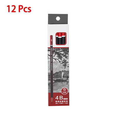 12 kom. Novi visokokvalitetni set olovaka za skice Studentski ručni alati za crtanje Hb 2b Ispit Olovka Likovni pribor Olovka za pisanje Veleprodaja