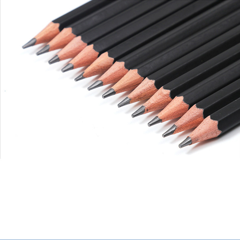 12 kom. Novi visokokvalitetni set olovaka za skice Studentski ručni alati za crtanje Hb 2b Ispit Olovka Likovni pribor Olovka za pisanje Veleprodaja