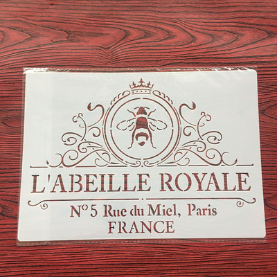 A4 29 * 21 cm Mjesečeva mandala DIY šablone Zidne slike Spomenar Bojanje Album za utiskivanje Ukrasni papirni predložak kartice, zid