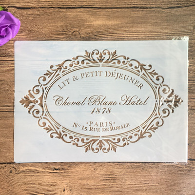 Šablóny na rámovanie na stenu, maľba na stenu, dizajnové šablóny na scrapbooking, pečiatka, album, dekoratívny reliéfny remeselný papier, šablóna kvetinovej etikety pre domácich majstrov.