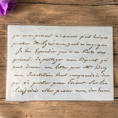 Šablóny na rámovanie na stenu, maľba na stenu, dizajnové šablóny na scrapbooking, pečiatka, album, dekoratívny reliéfny remeselný papier, šablóna kvetinovej etikety pre domácich majstrov.