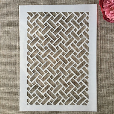 29 cm A4 loga rāmis Taisnstūris, DIY, slāņošanas trafareti, gleznošana, albuma krāsošana, reljefs albums, dekoratīvā veidne