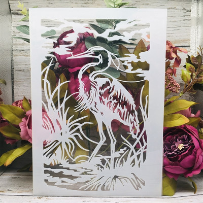 Šablóny na maľovanie na stenu s javorovým motýľom, javorový list, rozmer A4, 29 cm, na vrstvenie, scrapbooking, vyfarbovanie, reliéfny album, dekoratívna šablóna.