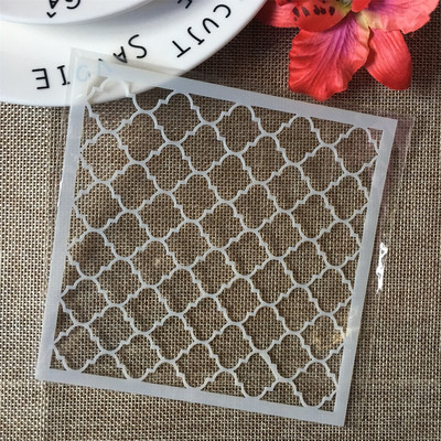 Godišnji Top 10 najprodavanijih 13*13cm DIY Šablone za slojeve Zidne slike Scrapbooking Utiskivanje Reljefni album Predložak kartice