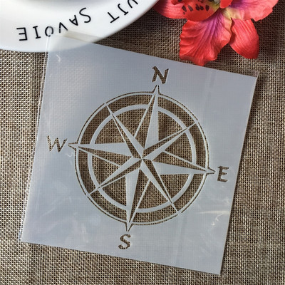 Godišnji Top 10 najprodavanijih 13*13cm DIY Šablone za slojeve Zidne slike Scrapbooking Utiskivanje Reljefni album Predložak kartice