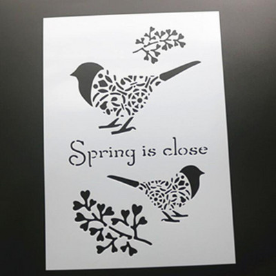 Šabloonid Seinale Loom Tiger DIY Kihistamine Maalimine Väljalõigete album värvimine Reljeef Album Dekoratiivne Paber Kaardi Mall Korduvkasutatav