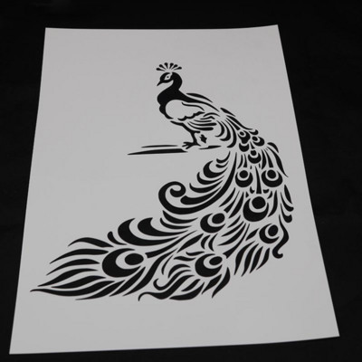 Šabloonid Seinale Loom Tiger DIY Kihistamine Maalimine Väljalõigete album värvimine Reljeef Album Dekoratiivne Paber Kaardi Mall Korduvkasutatav