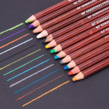 Комплект пастелни моливи 12 бр. Професионален молив с дървена основа Skin Pastel Color Pencil For Drawing School Lapices De Colores Канцеларски материали