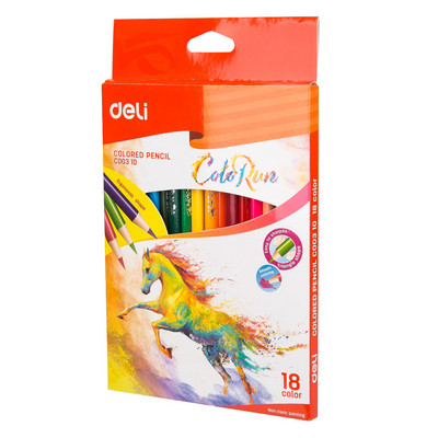 Deli spalvotas pieštukas 12 / 18 / 24 / 36 spalvos Menas Tapyba Piešimas Medžio spalvoti pieštukai Rinkinys Spalvos Mokykliniai reikmenys