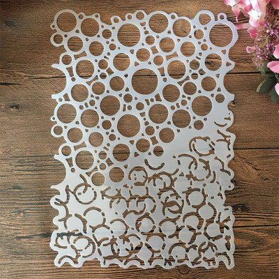 20*20cm slnečnicovo-oranžové šablóny na vrstvenie, maľovanie, scrapbooking, vyfarbovanie, embosovanie, album, dekoratívna šablóna