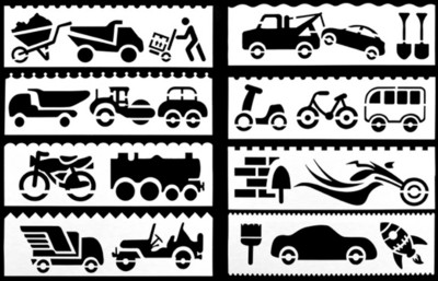 8 listova 18,2*5,2 cm Morska kornjača Riba Rak Šablon DIY Slojevi na zid Predložak za dekoraciju Spomenar Bojanje Reljef Višekratna upotreba