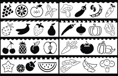 8 listova 18,2*5,2 cm Morska kornjača Riba Rak Šablon DIY Slojevi na zid Predložak za dekoraciju Spomenar Bojanje Reljef Višekratna upotreba