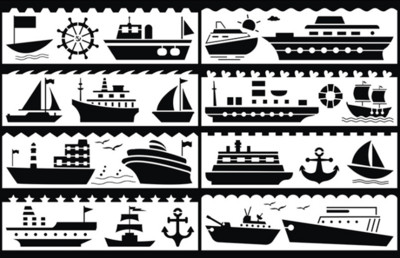 8 listova 18,2*5,2 cm Morska kornjača Riba Rak Šablon DIY Slojevi na zid Predložak za dekoraciju Spomenar Bojanje Reljef Višekratna upotreba