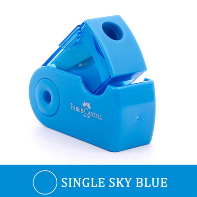 FABER CASTELL Push Pull kahekordse pliiatsiteritaja ühe auguga kahe auguga multifunktsionaalne kooli- ja kontoritarbed