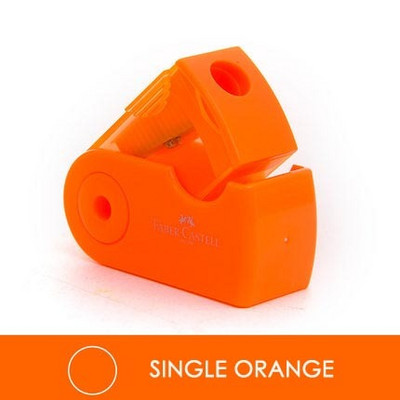 FABER CASTELL Push Pull kahekordse pliiatsiteritaja ühe auguga kahe auguga multifunktsionaalne kooli- ja kontoritarbed