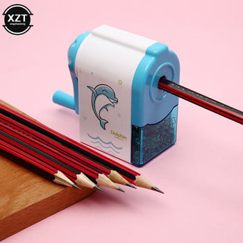 Χειροκίνητη μανιβέλα Cute Dolphin Mechanical Sharpener for Pencil School Προμήθειες γραφείου Δημιουργική επιστολή Επιστροφή στο σχολείο για παιδιά