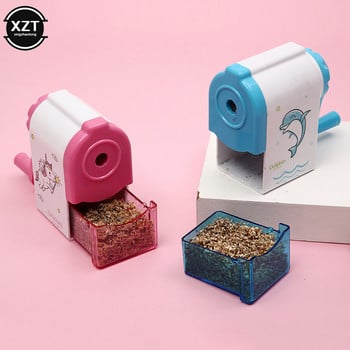 Χειροκίνητη μανιβέλα Cute Dolphin Mechanical Sharpener for Pencil School Προμήθειες γραφείου Δημιουργική επιστολή Επιστροφή στο σχολείο για παιδιά