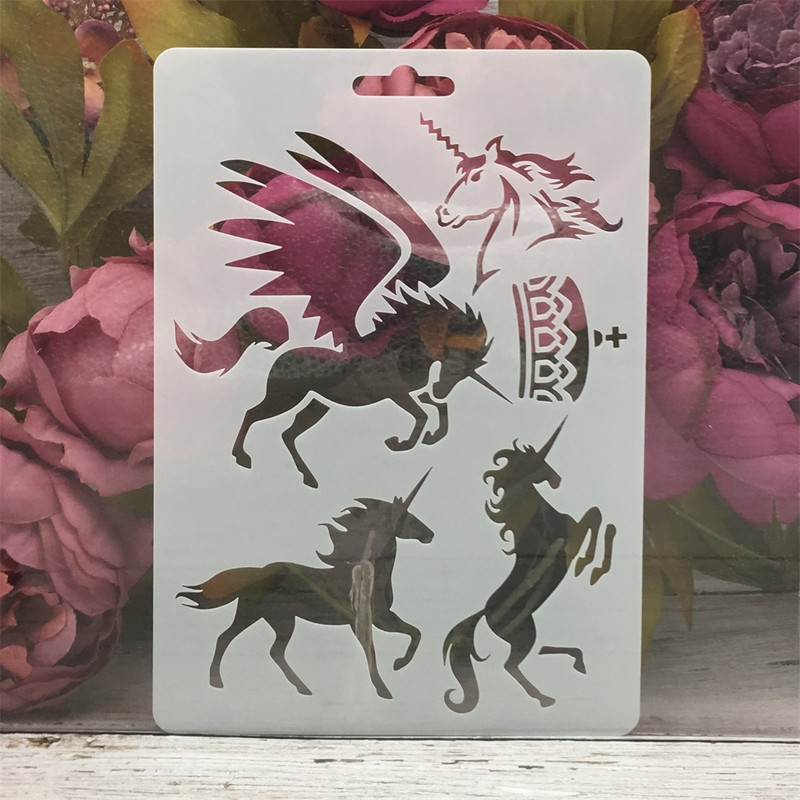 1Pcs 17.8*12.7cm Panda Bamboo DIY Šablone za nanošenje slojeva Zidne slike Album za utiskivanje Ukrasni predložak