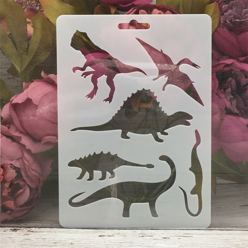 1Pcs 17.8*12.7cm Panda Bamboo DIY Šablone za nanošenje slojeva Zidne slike Album za utiskivanje Ukrasni predložak