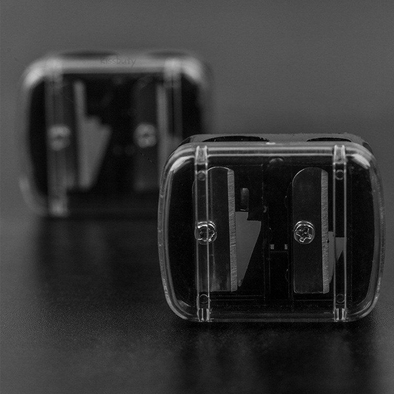 „Double Holes“ tikslūs lūpų dažai antakių kosmetiniai pieštukai drožtuvai antakių lūpų kontūro pieštukas akių pieštukas pieštukas mergaičių dovanos mokykloms