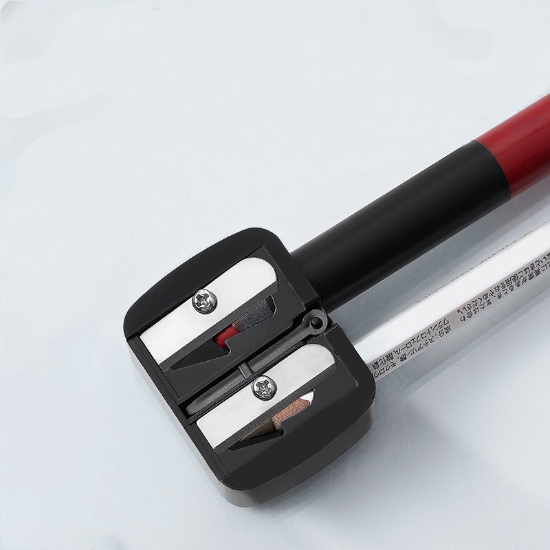 „Double Holes“ tikslūs lūpų dažai antakių kosmetiniai pieštukai drožtuvai antakių lūpų kontūro pieštukas akių pieštukas pieštukas mergaičių dovanos mokykloms