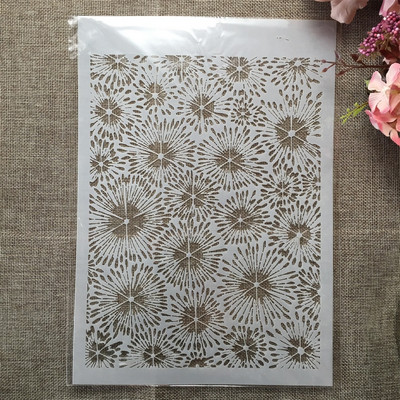 A4 29cm Vintage Crown Garland DIY Layering Stencils Wall Painting Scrapbook Coloring ανάγλυφο διακοσμητικό πρότυπο άλμπουμ