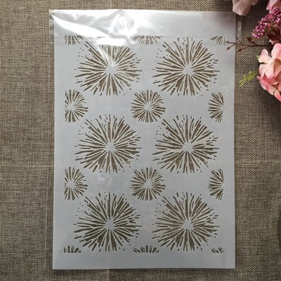 A4 29cm Vintage Crown Garland DIY Layering Stencils Wall Painting Scrapbook Coloring ανάγλυφο διακοσμητικό πρότυπο άλμπουμ