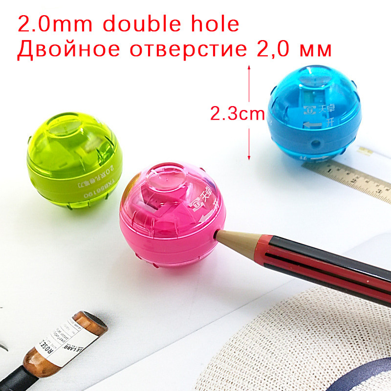 Mini pieštukų drožtuvas, skirtas 2,0 mm mechaniniam pieštuko storio pieštuko šlifavimo drožtuvui, skirtas paprastiems studentų raštinės reikmenims laikyti