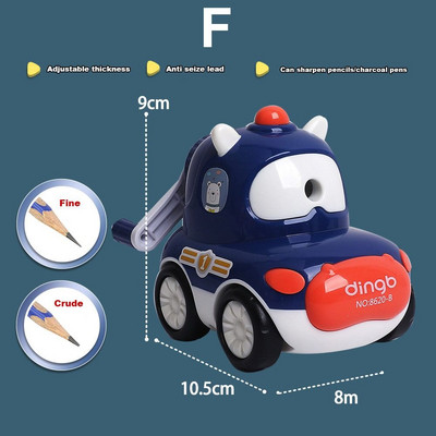 Rankinis pieštukų drožtuvas, 3 pavara, reguliuojamas mielas astronautų mechaninis drožtuvas mokyklinis biuro reikmenys mokinių raštinės reikmenys