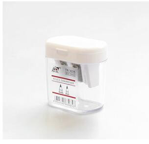 Sharkbang New Arrival Lihtne läbipaistev pliiatsiteritaja pliiatsilõikamise õppevahendid Round & Saqure Kids Kingituseks koolitarbed