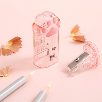 1 τεμάχια Lytwtw\'s School Supplies Office Cute Cat Paw Moly Sharpener Creative Stationery