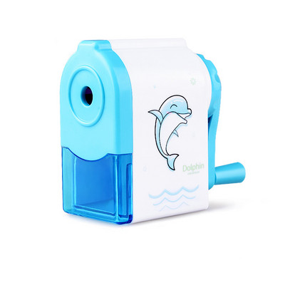 1 kom Ručna ručica Cute Dolphin Mehaničko šiljilo za olovke Školski uredski pribor Kreativni pribor Povratak u školu