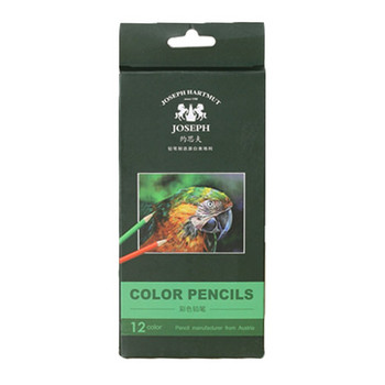 Цветни моливи, екологично чисти маслени оловни картонени кутии и цилиндър 12/18/24/36/48/72 цвята
