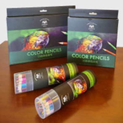 Värvilised pliiatsid keskkonnasõbralikud õlivärvilised plii joonistuskarbid ja tünniga 12/18/24/36/48/72 värvi