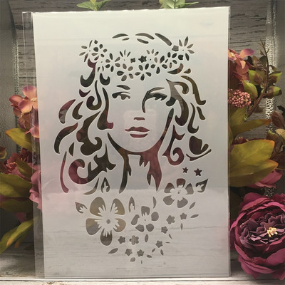 Πρότυπο διακοσμητικής κάρτας άλμπουμ A4 Sea Ocean World DIY Layering Stencils Wall Painting Scrapbook Coloring ανάγλυφο πρότυπο διακοσμητικής κάρτας