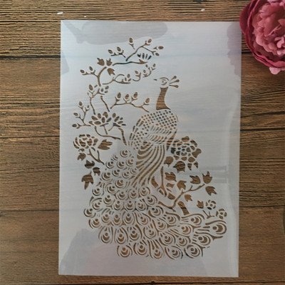 A4 29 cm māja Māja Sweet Tree DIY Layering Trafarets Sienu Glezniecība Skolu albums Krāsošana Reljefs Albums Dekoratīvā veidne