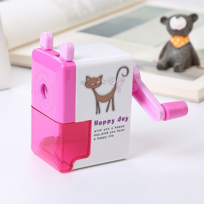 Ascuțitor mecanic drăguț pentru creion Rechizite de birou pentru școală Papetarie creativă Înapoi la școală