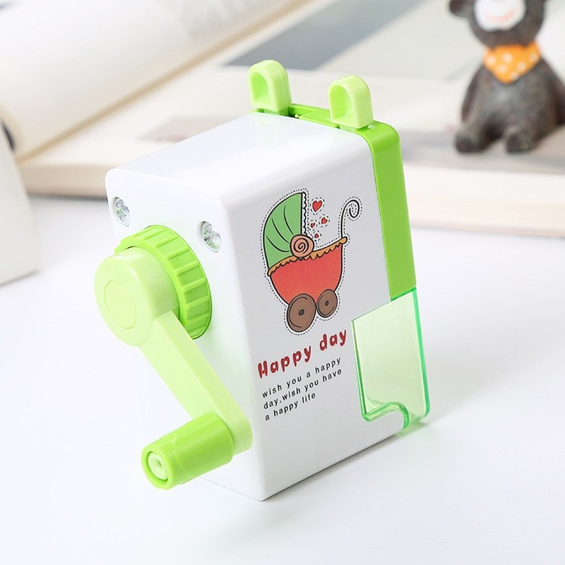 Ascuțitor mecanic drăguț pentru creion Rechizite de birou pentru școală Papetarie creativă Înapoi la școală