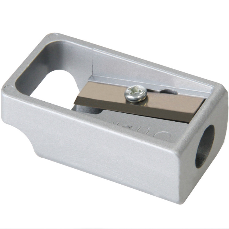 Metāla zīmuļu asināmais, cinka sakausējums, izgatavots plakans pildspalvas nazis augstas kvalitātes tērauda asmeņi biroja sērija