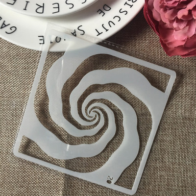 1 τεμ. 13 εκ. Τριαντάφυλλο λουλούδι DIY Στένσιλ στρώσεων Ζωγραφική τοίχου Λεύκωμα χρωματισμού Ανάγλυφο άλμπουμ Πρότυπο διακοσμητικής κάρτας