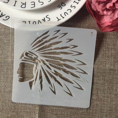 1 τεμ. 13 εκ. Τριαντάφυλλο λουλούδι DIY Στένσιλ στρώσεων Ζωγραφική τοίχου Λεύκωμα χρωματισμού Ανάγλυφο άλμπουμ Πρότυπο διακοσμητικής κάρτας