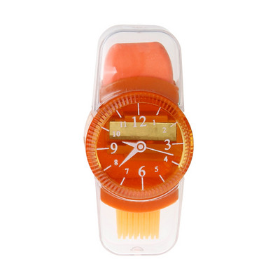 Creative Watch Shape Pencil Sharpener Kist Rubber Kawaii Sharpener 3 u 1 Kombinacija točilka za karandaše
